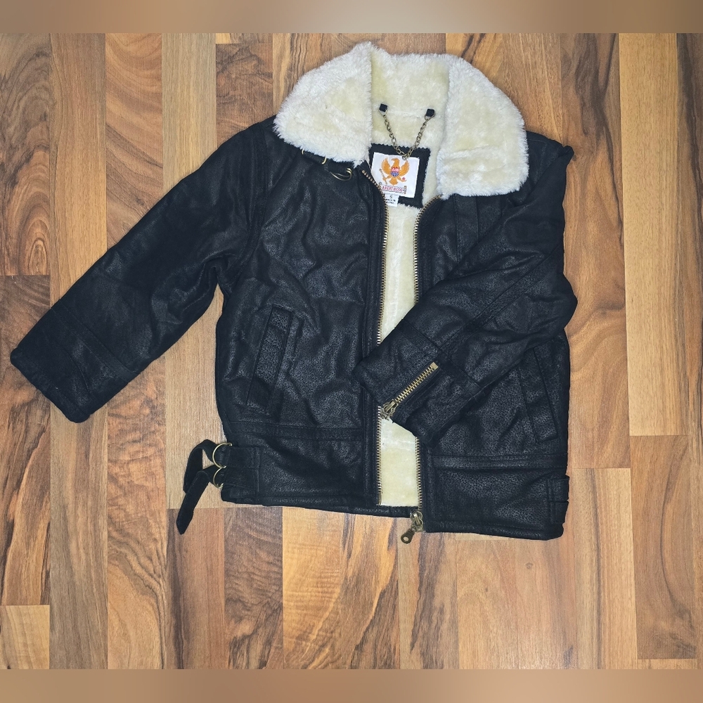 Leather Kids Jacket